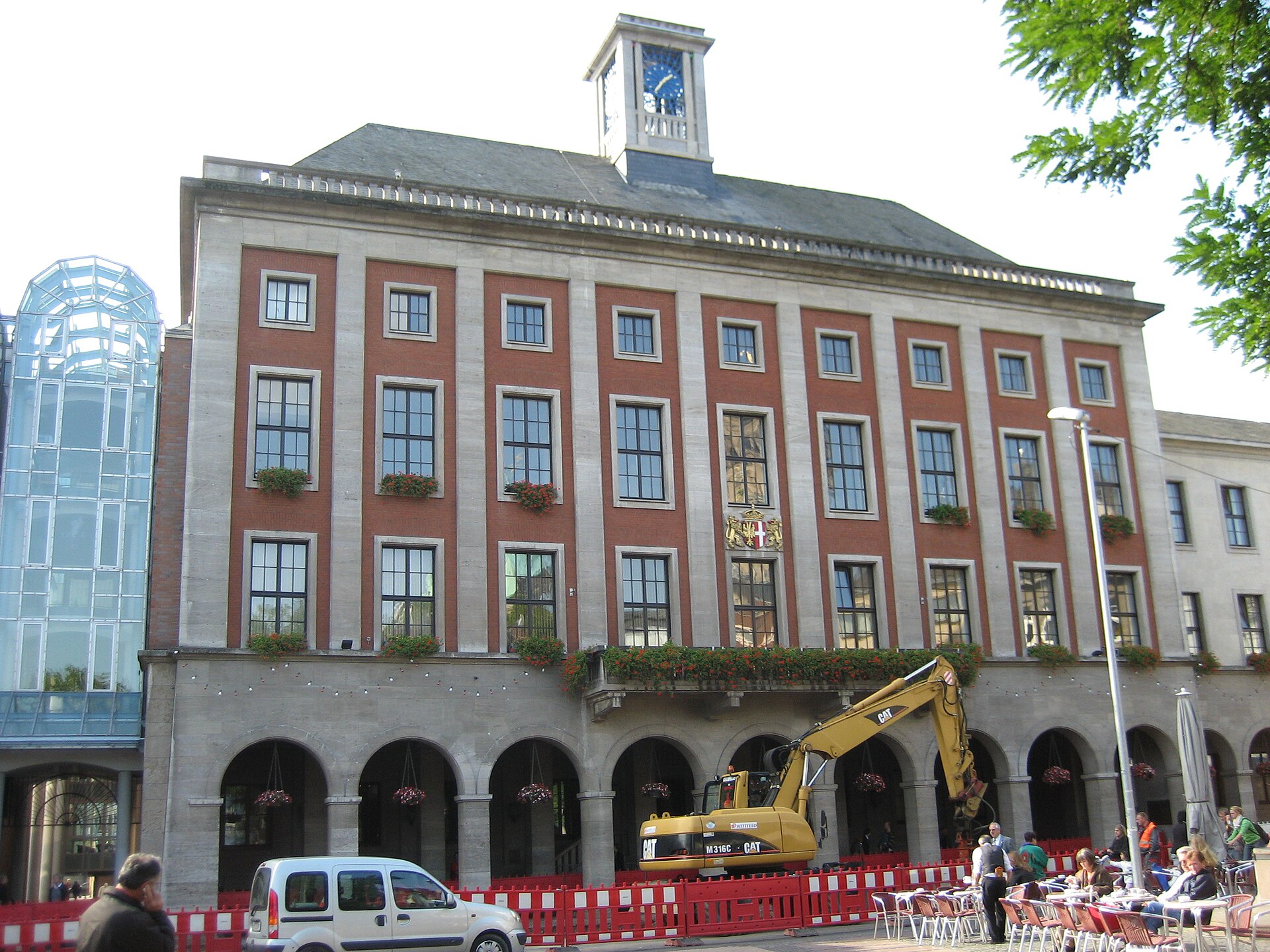 Stadtmotiv in Neuss – Neuss, Rathaus 2008